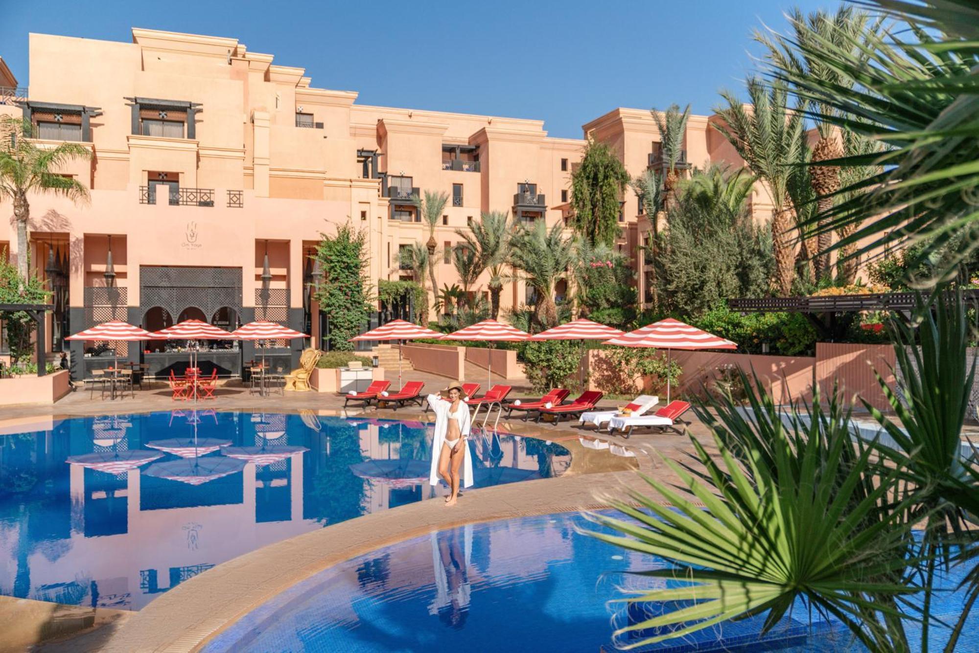 Movenpick Hotel Mansour Eddahbi Marrakech Marrakesh Exterior foto